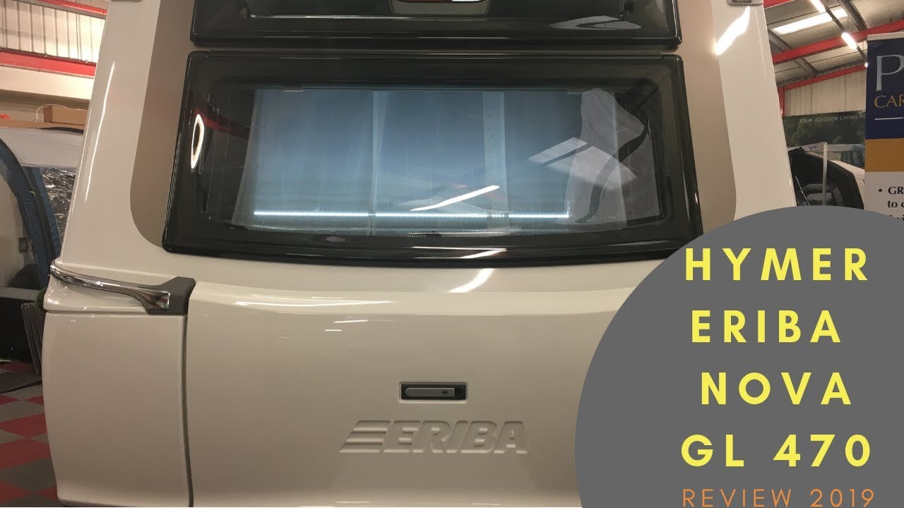 HYMER ERIBA NOVA GL 470 CARAVAN INSIDE REVIEW 2019