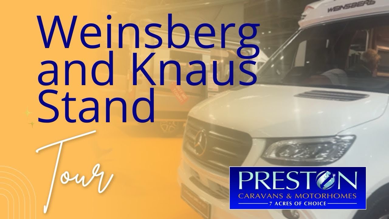 Weinsberg and Knaus NEC 2025 Stand Tour