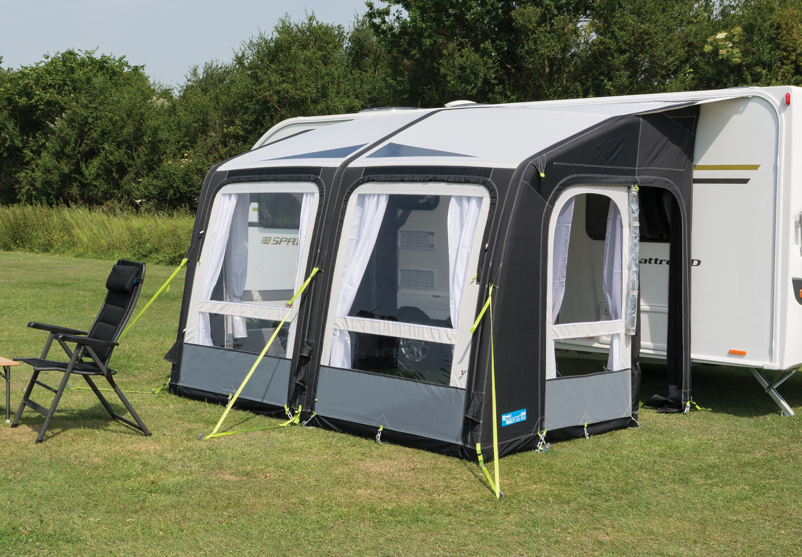 Kampa Rally Air Pro Porch Awning On Display Preston Cm