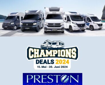 SAVE £5,000 ON A 2024 MOTORHOME SAVE £2,500 ON A 2024 CARAVAN