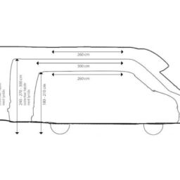 Telta Core Awning 260 Tunnels