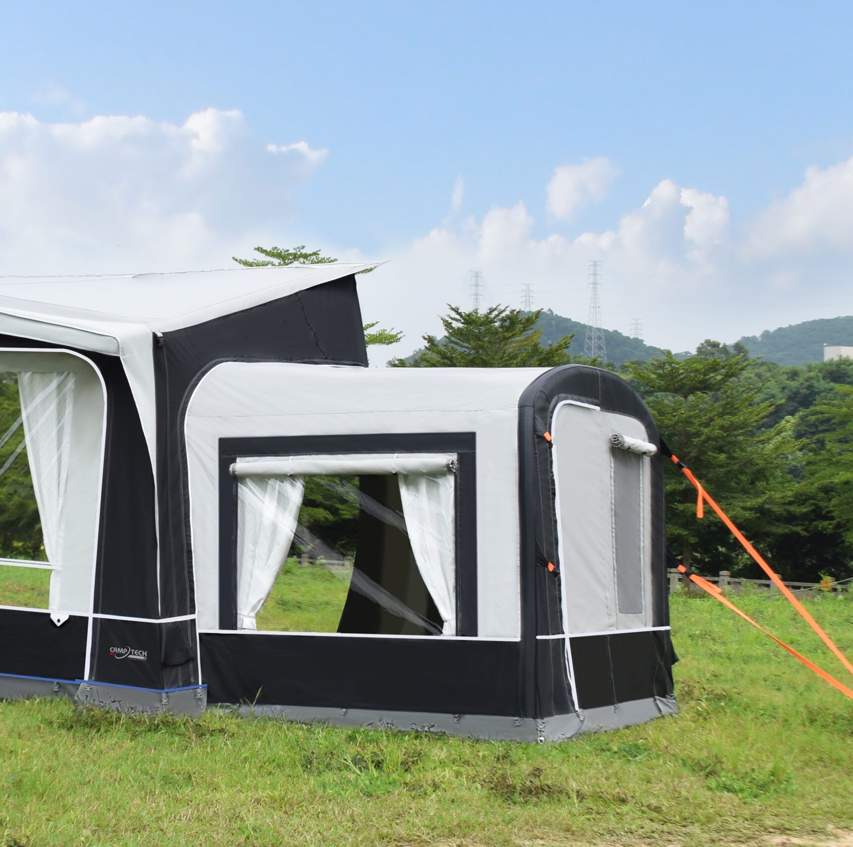 Camptech Hampton DL and Countess Tall Annexe