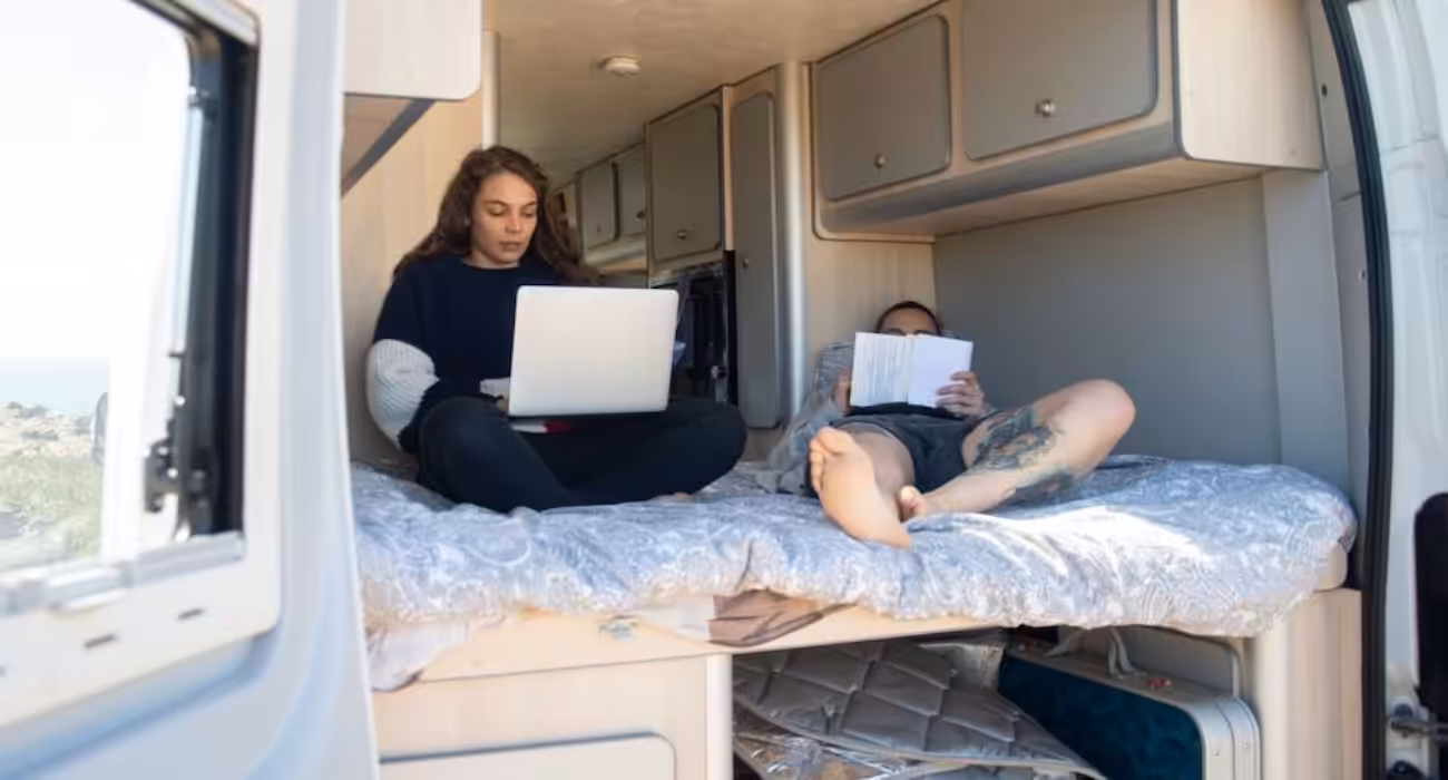 How To Work From Home In Your Caravan Motorhome Or Campervan Blog